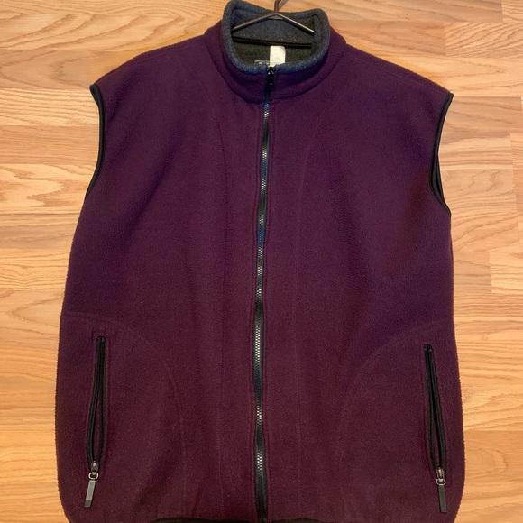 Men’s Purple Zip-up Vest - Picture 5 of 7